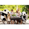 Plyšová panda s miminkem 100 cm 1