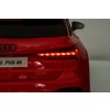Elektrické autíčko Audi RS6 červené 12