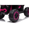 Dětská elektrická čtyřkolka XC-sport 2x45W růžová 8