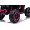 Dětská elektrická čtyřkolka XC-sport 2x45W růžová 9