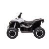 Dětská elektrická čtyřkolka XC-sport 2x45W bílá 3