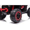 Dětská elektrická čtyřkolka XC-sport 2x45W červená 6