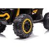 Dětská elektrická čtyřkolka XC-sport 2x45W žlutá 7