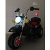 Dětská elektrická motorka M8 černá 6