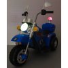 Dětská elektrická motorka M8 modrá 5