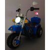Dětská elektrická motorka M8 modrá 6