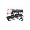 Dětský keyboard s mikrofonem černý