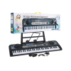 Dětský keyboard s mikrofonem černý