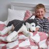 Plyšový pes Husky 70 cm 4