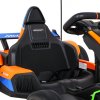 Dětská elektrická motokára McLaren Drift oranžová 10