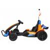 Dětská elektrická motokára McLaren Drift oranžová 4