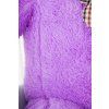 Velký plyšový medvěd Classico 130 cm fialový 4
