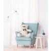 Velký plyšový medvěd Classico 90 cm bílý
