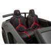 Dětské elektrické autíčko Lamborghini Aventador SV 400W šedé 8