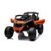 Elektrické autíčko Buggy Maverick Can-Am 4x200W 24V LCD MP4 oranžové lakované 2