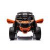 Elektrické autíčko Buggy Maverick Can-Am 4x200W 24V LCD MP4 oranžové lakované 8