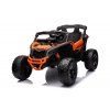 Elektrické autíčko Buggy Maverick Can-Am 4x200W 24V LCD MP4 oranžové lakované 12