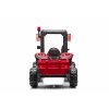 Elektrický traktor s přívěsem Blast 2x200W červený zadní pohled