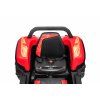Elektrický traktor s přívěsem Blast 2x200W červený sedadlo