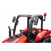 Elektrický traktor s přívěsem Blast 2x200W červený 2