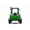 Elektrický traktor s přívěsem Blast 2x200W zelený 3