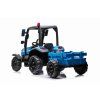 Elektrický traktor s přívěsem Blast 2x200W modrý 2