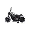 Elektrická motorka Chopper FASTER bílá 2