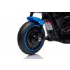 Elektrická motorka Chopper FASTER modrá 11
