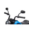 Elektrická motorka Chopper FASTER modrá 6