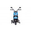 Elektrická motorka Chopper FASTER modrá přední pohled