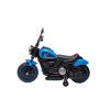 Elektrická motorka Chopper FASTER modrá profil