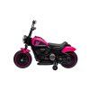 Elektrická motorka Chopper FASTER růžová 3