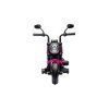 Elektrická motorka Chopper FASTER růžová přední pohled