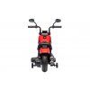 Elektrická motorka Chopper FASTER červená přední pohled