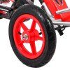 Šlapací čtyřkolka Go-Kart F8 červená 11