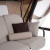 Zahradní houpačka Venezia Lux s moskytiérou, polštářky a bočními stolky D048-05FB PATIO 2