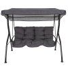 Sada sedáků a stříška na houpačku Luna / Kate 130 cm H024-07IB PATIO 2