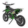 Dětská benzínová motorka 49 cmm Renegade zelená 5