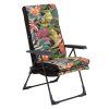 Polohovací zahradní lehátko/křeslo Santander 2v1 Black Edition L150-23IB PATIO 2