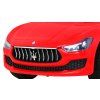 Elektrické autíčko Maserati Ghibli červené 11