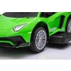 Dětské odrážedlo Lamborghini Aventador SV zelené 7