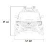 Elektrické autíčko Ford Ranger Lift červené 19