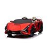 Elektrické autíčko Lamborghini SIAN 400W 24V červené 17