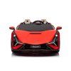 Elektrické autíčko Lamborghini SIAN 400W 24V červené 2