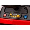 Dětský elektrický traktor BBH-030 s přívěsem červený 17