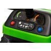 Dětský elektrický traktor BBH-030 s přívěsem zelený 17