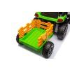 Dětský elektrický traktor BBH-030 s přívěsem zelený 6