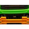 Dětský elektrický traktor BBH-030 s přívěsem zelený 8