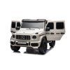 Elektrické autíčko Mercedes G63 AMG 1x24V 4x200W XXL bílé 7