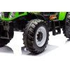 Dětský elektrický traktor Strong 24V | 400W zelený 5